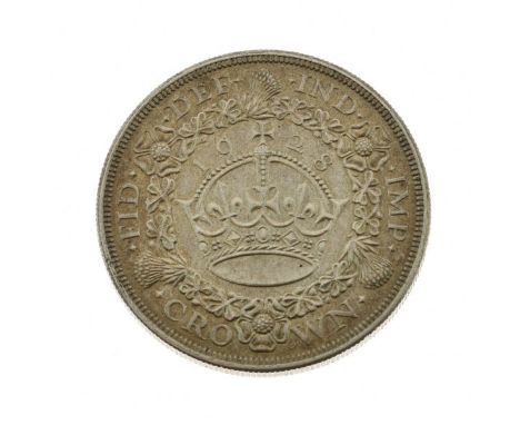 Coins, - George V Wreath crown 1928 Condition: Light surface wear and scratches - If you require a detailed condition report 