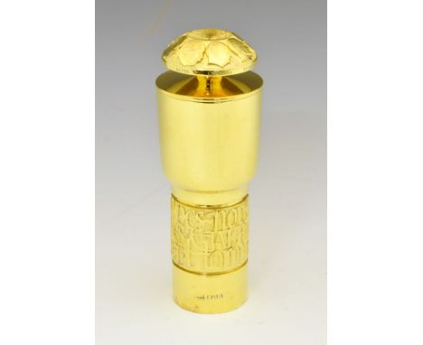 Elizabeth II silver gilt standing cup and cover by Hector Miller for Aurum No.59 of 500 facsimile reproductions of The First 