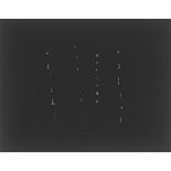 Lucio Fontana. Concetto Spaziale, aus dem Portfolio „Sei acquaforti originali di Lucio Fontan…. 1964