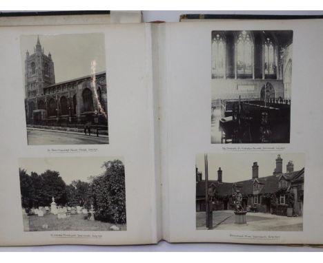 Photograph album dated 1895.  P&amp;P Group 3 (£25+VAT for the first lot and £5+VAT for subsequent lots) 