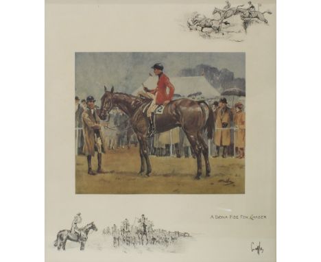 After "Snaffles" Charles Johnson Payne (1884-1967); 'A Sight to Take Home and Dream About ', colour print, printed signature,