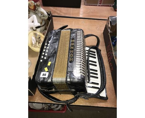 A Hohner accordion