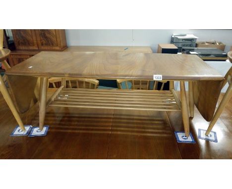 An Ercol drop side coffee table