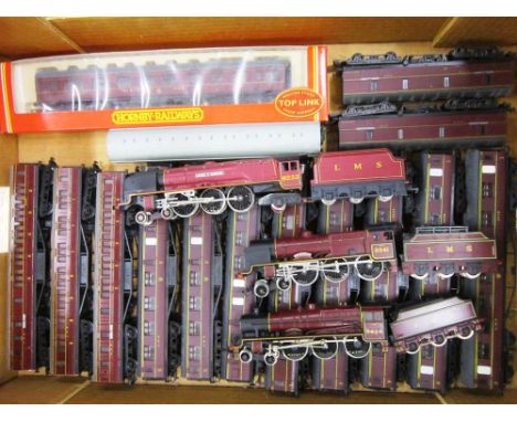 [OO GAUGE]. AN L.M.S. COLLECTION comprising a Hornby No.R357, L.M.S. Patriot Class 4-6-0 tender locomotive 'Duke of Sutherlan