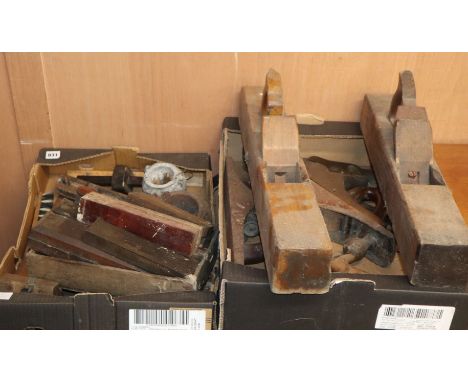 A quantity of Victorian and later wood working tools