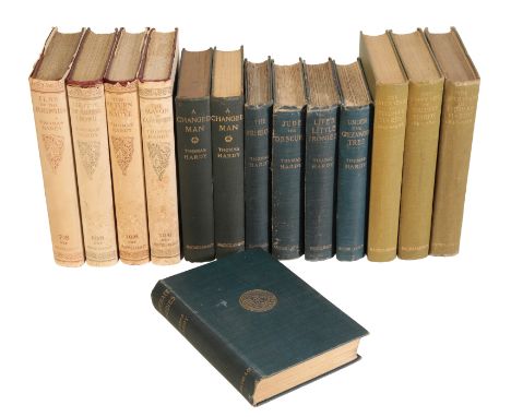 HARDY, THOMAS., DESPERATE REMEDIES, 'A Novel', published 1903, London, Macmillan and Co., Limited, with a collection of other