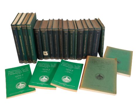PROCEEDINGS OF THE DORSET NATURAL HISTORY AND ANTIQUARIAN FIELD CLUB, 1898, and a large collection of further editions, also 