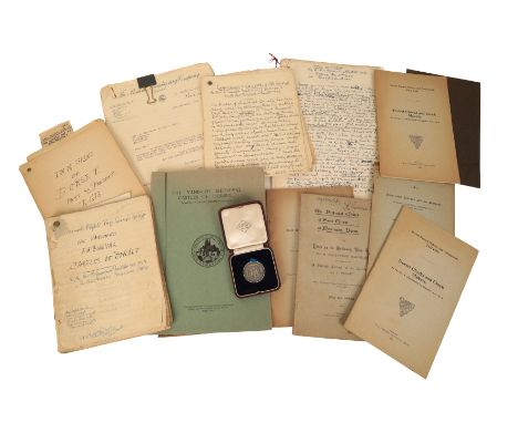REVEREND R. GROSVENOR BARTELOT: MONOGRAPHS AND MANUSCRIPTS including: "The Prebendal Church of Saint George at Fordington: No