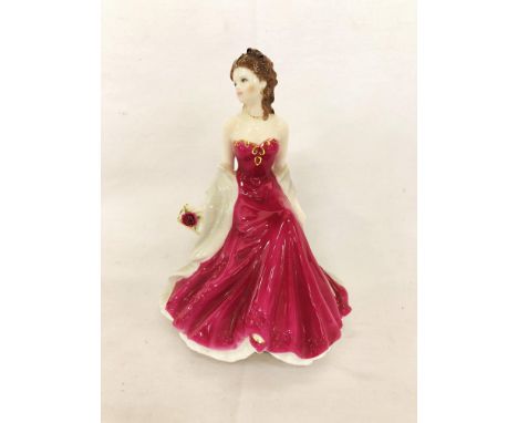 Royal Worcester Ruby Wedding Figurines 'Golden Moments' 