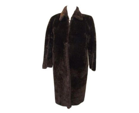 Ladies Vintage Beaver Lamb Coat, approx. size 10 