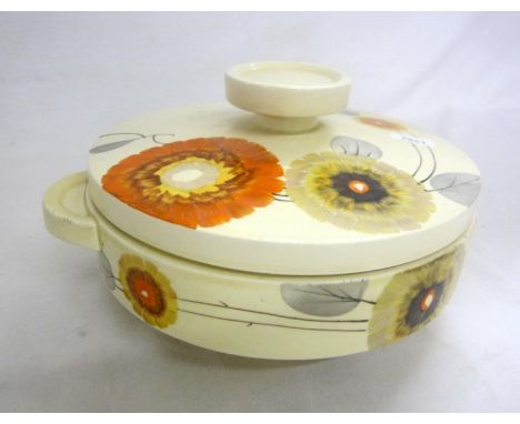Clarice Cliff  Wilkinson Ltd. Vegetable Dish &amp; Cover  No 6315 Tresco 