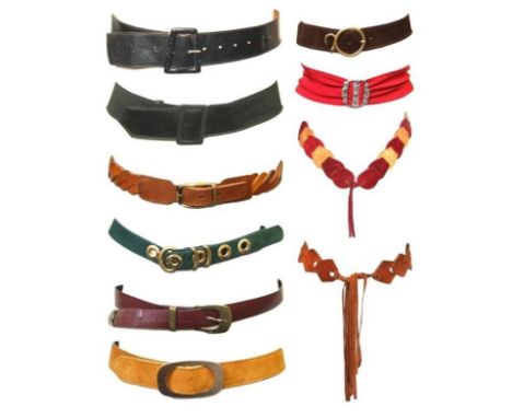 11 Vintage Belts 