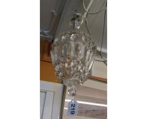 A ceiling light