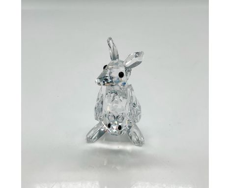 Part of the Rare Encounters group. The figural and baby in pouch are made from clear faceted crystal bodies with jet crystal 