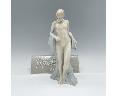 This Reflections series figurine is beautifully glazed and adorned in muted hues of blue and subtle skin tones. This item inc