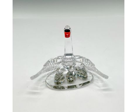 Part of the Beauties of the Lake collection. Figures sit on a round, flat base. All are made of clear crystal with mother loo