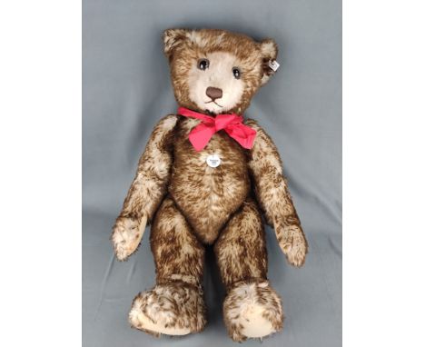 Steiff Replik Teddybär "1926", anbei Zertifikat, Höhe 65cm, in Originalkarton, unbespielter Zustand