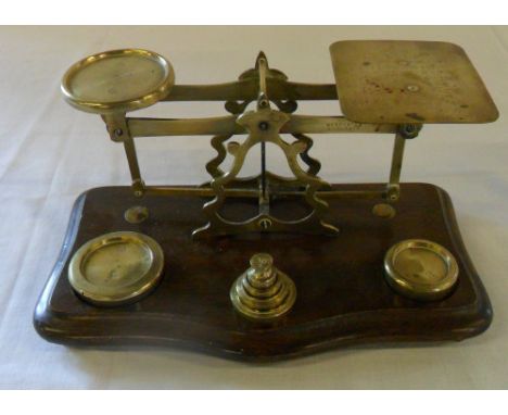 Late Victorian/Edwardian postal scales