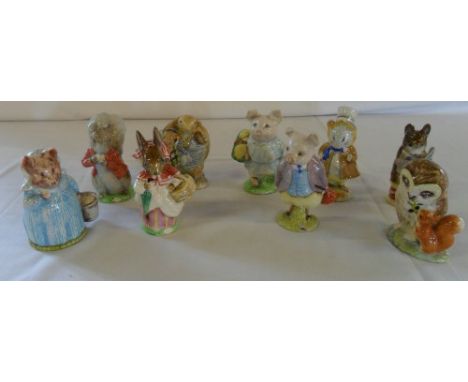 Various Beswick Beatrix Potter figures (AF)