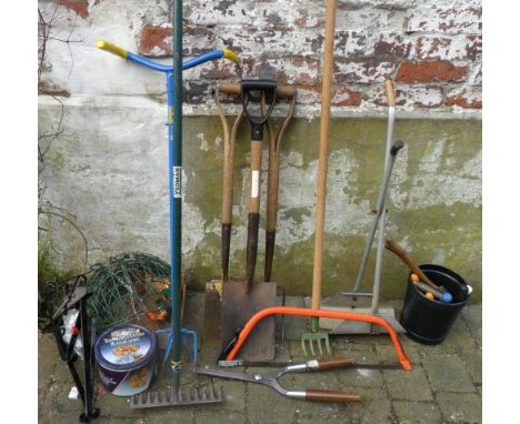 Assorted garden tools