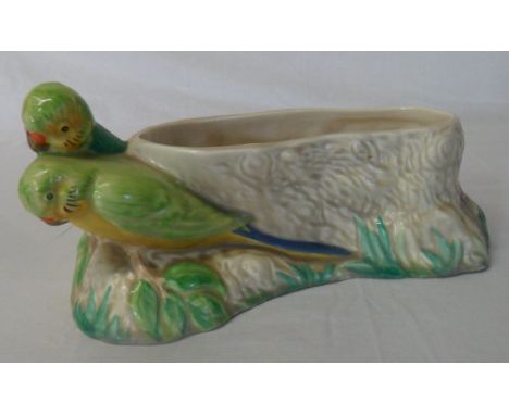 Clarice Cliff Budgerigar planter