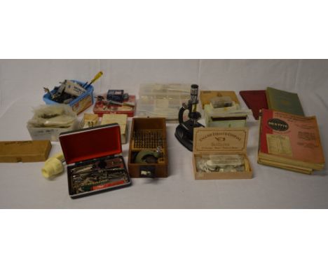Large collection of watch making & watch repair tools and accessories