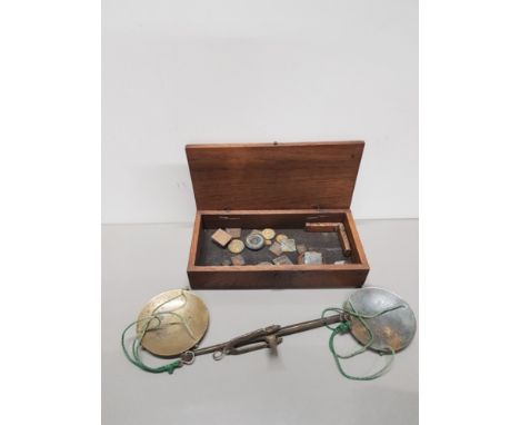 APOTHECARY SCALES AND WEIGHTS