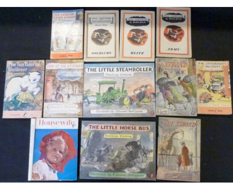 Box: EDWARD ARDIZZONE interest including CECIL DAY-LEWIS: CHRISTMAS EVE, London, Faber &amp; Faber, [1954], Ariel poem, origi