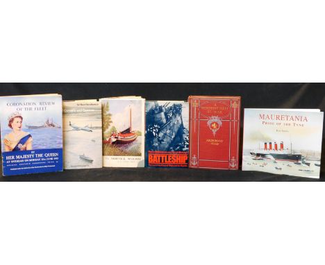 ARCHIBALD HURD: A MERCHANT FLEET AT WAR, London, Cassell, 1920, 1st edition, original decorative gilt + MARTIN MIDDLEBROOK &a