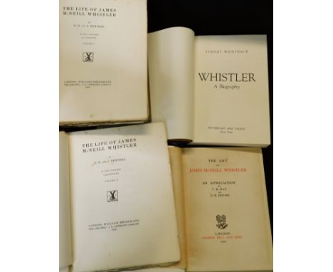 E R &amp; J PENNELL: THE LIFE OF JAMES MCNEILL WHISTLER, London, William Heinemann, 1908, 1st edition, 2 vols, 4to, original 