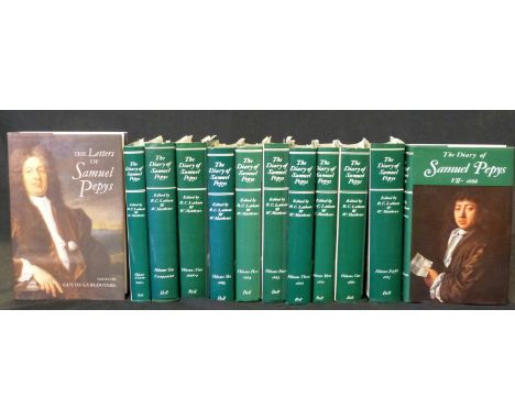 SAMUEL PEPYS: THE DIARY, eds Robert Latham &amp; William Matthews, London, Bell &amp; Hyman, 1979 -83, 11 vols, original clot