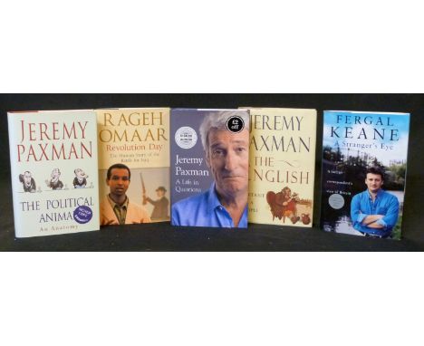 JEREMY PAXMAN: 3 titles: THE ENGLISH, A PORTRAIT OF A PEOPLE, London, Michael Joseph, 1998, 1st edition, signed, original clo
