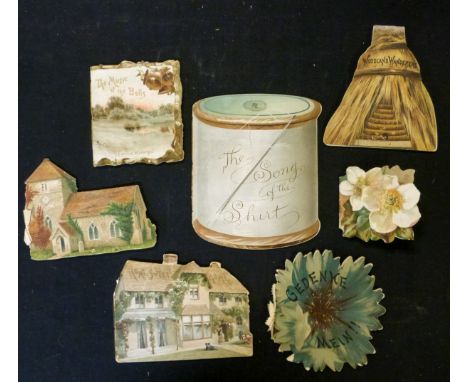 Small box collection of 28 Victorian/Edwardian gift books, including THOMAS HOOD: THE SONG OF THE SHIRT, ill J W Grey, London