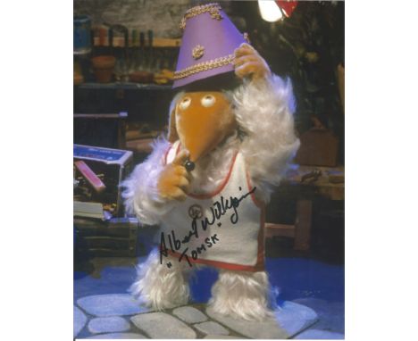 Lot of 2 Wombles hand signed 10x8 photos. These beautiful hand-signed photos depict Albert Wilkinson as Tomssk in The Wombles