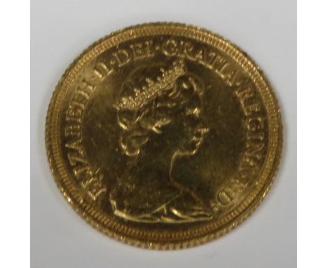 Queen Elizabeth II 1976 gold full sovereign 