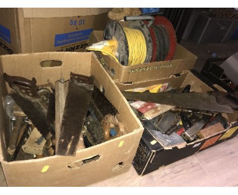 3 BOXES OF TOOLS