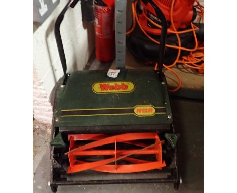 Webb manual lawnmower. Not available for in-house P&amp;P 
