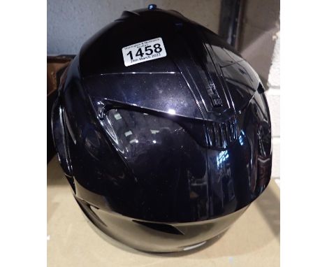 HJC crash helmet in good condition. P&amp;P Group 2 (£18+VAT for the first lot and £3+VAT for subsequent lots) 