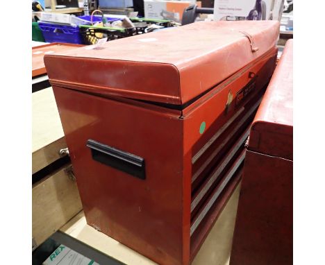 Power Devil four drawer tool chest (no contents). Not available for in-house P&amp;P 