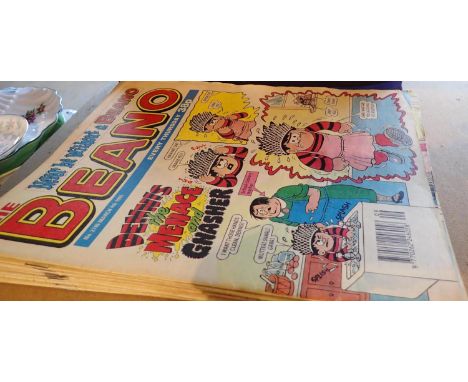 Mixed 1990s Beano comics. P&amp;P Group 2 (£18+VAT for the first lot and £3+VAT for subsequent lots) 