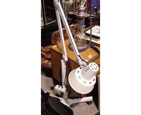 Infrared heat lamp, 275w, mounted on a wheeled base, with remote. Not available for in-house P&amp;P 