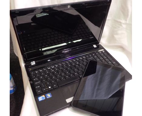 Windows 7 laptop and a Kindle. P&amp;P Group 2 (£18+VAT for the first lot and £3+VAT for subsequent lots) 