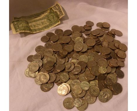 Collection of American coins and notes. P&amp;P Group 1 (£14+VAT for the first lot and £1+VAT for subsequent lots) 