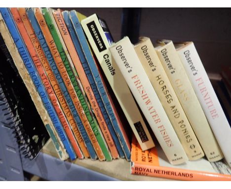 Eighteen Ladybird and Observer books. P&amp;P Group 2 (£18+VAT for the first lot and £3+VAT for subsequent lots) 
