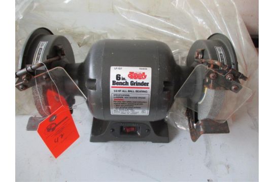 Collins Quality 6 Bench Grinder Model Lf 137 Sn 7g14029 1 2