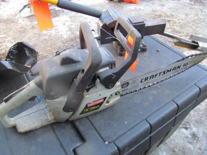 Chain Saw, 16", 36cc, Craftsman