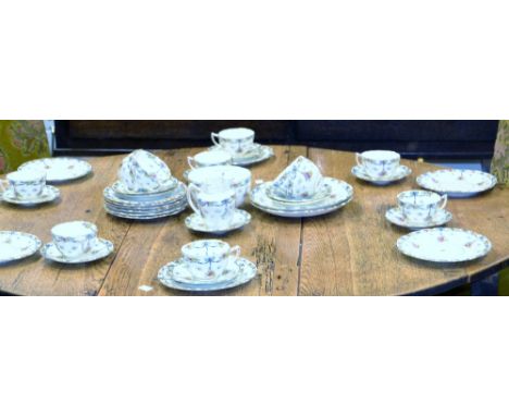 A Queens china part tea service 