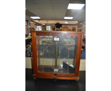 Cased Vintage Scales and Weights 