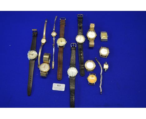 Ladies &amp; Gents Manual Wristwatches etc. Including Waltham, Oris, etc. 