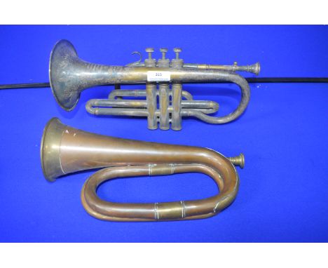 Trumpet and a Bugle 